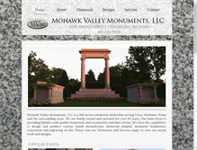 Tablet Screenshot of mvmonuments.com